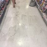 Retail Floor Cleaning Before We Corrected the Clean