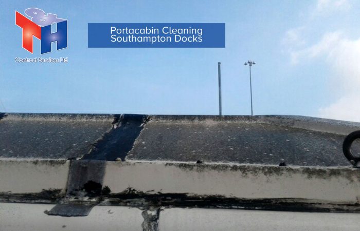 Portable Cabin Clean in Southampton Docks